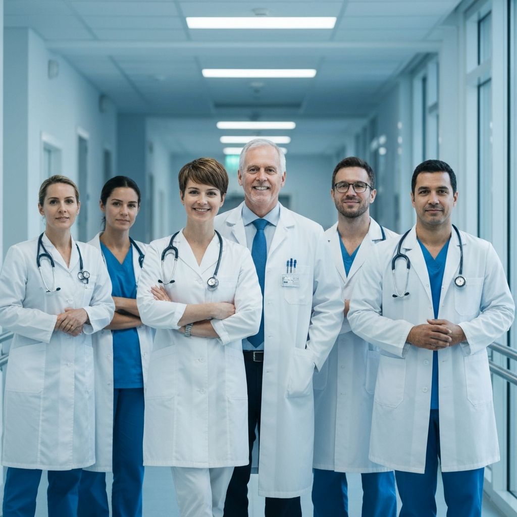 Equipo medico profesional